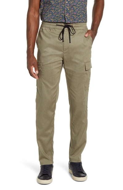 Shop Acyclic Straight Leg Cargo Pants In Olive