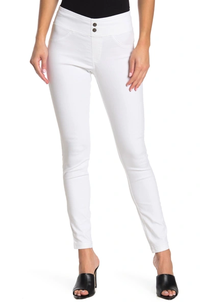 Shop Hue Classic Smooth Leggings In White