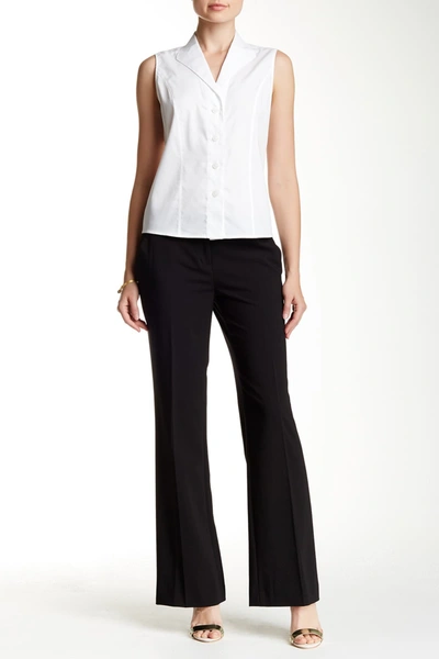 Shop Calvin Klein Wide Leg Pants In Black