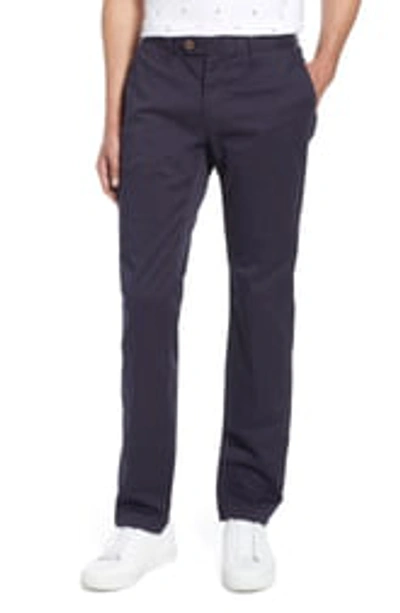 Shop Ted Baker Seenchi Slim Fit Chinos In Navy