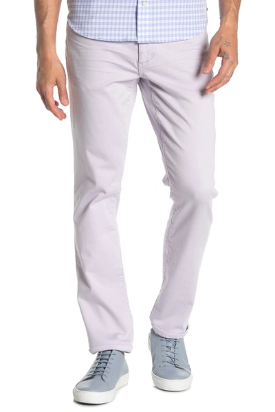 Shop Joe's Jeans The Slim Stretch Twill Jeans In Lilac