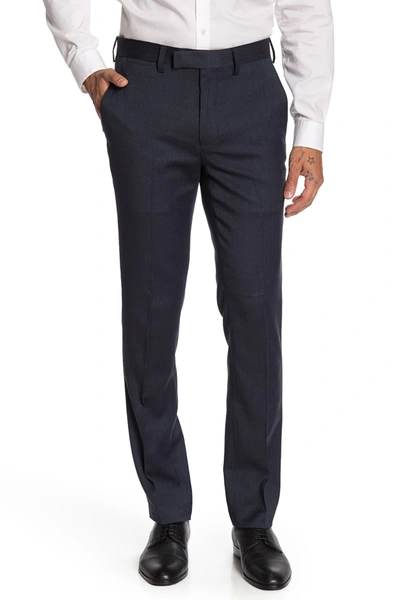 Louis Raphael Mini Herringbone Slim Fit Pants - 30-34 Inseam