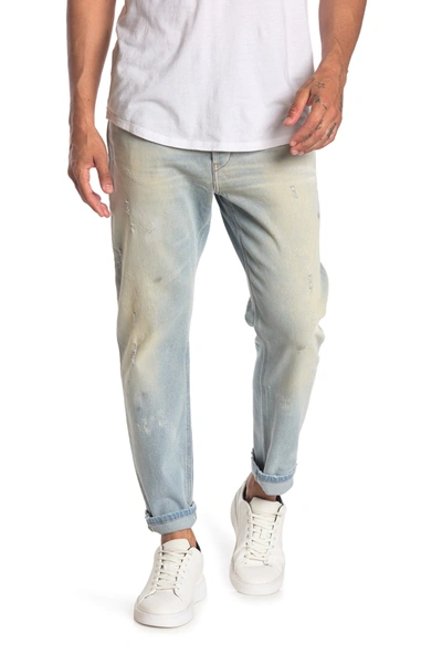 Shop Diesel D-eetar Distressed Slim Fit Jeans In Denim