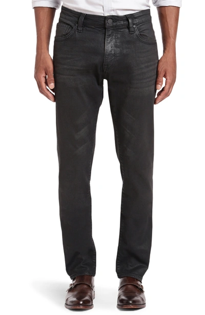 Shop 34 Heritage 34 Cool Slim Straight Fit Jeans In Coal Manhattan