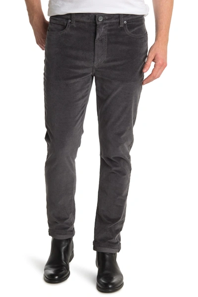 Shop Monfrere Brando Slim Straight Fit Jeans In Velvet Grey