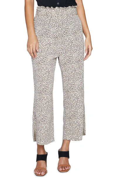 Shop Sanctuary The Bohemia Leopard Print Crop Pants In Mini Leopa