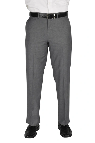 Shop Dockers Flat Front Performance Stretch Straight Dress Pants In Charcoal