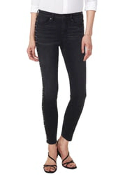 Shop Nydj Ami Studded Skinny Jeans In Frannie