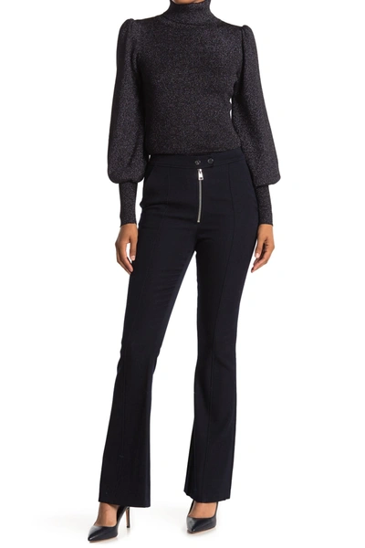 Shop A.l.c Ray High Waisted Bootcut Pants In Midnight