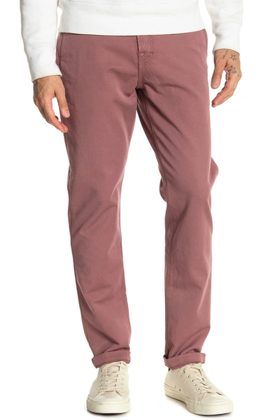 Shop 7 For All Mankind Adrien Go-to Chino Pants In Dusty Rose