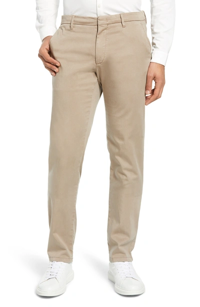 Shop Zachary Prell Aster Straight Leg Pants In Sand