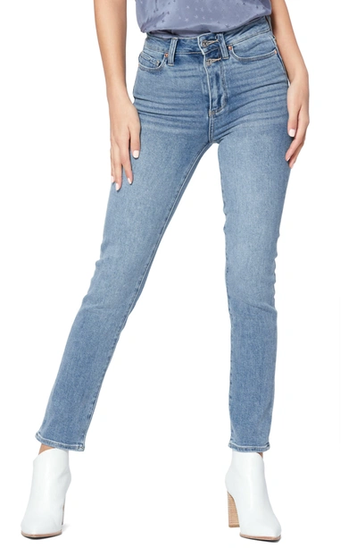 Shop Paige Hoxton Transcend Vintage Denim High Waist Slim Jeans In Maclaren