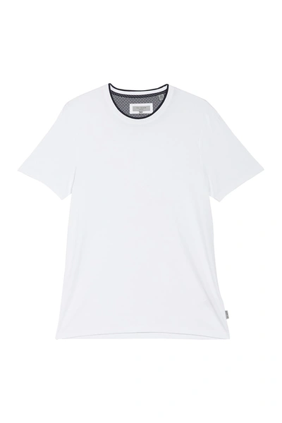 Shop Ted Baker London Solid T-shirt In White