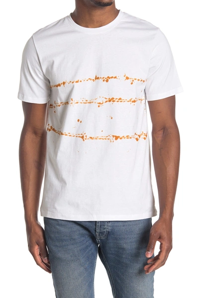 Shop A.p.c. Designer Barbele Splatter T-shirt In Blanc