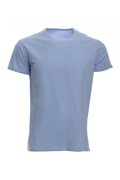 Shop X-ray Flex Crewneck T-shirt In Dusk Blue