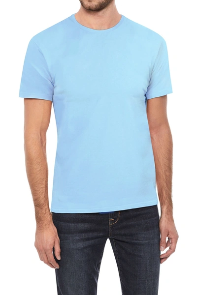 Shop X-ray Xray Flex Crewneck T-shirt In Lt Blue