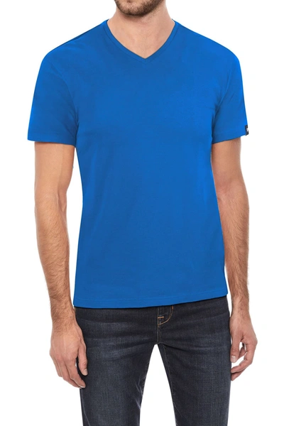 Shop X-ray Xray V-neck Flex T-shirt In Ocean Blue