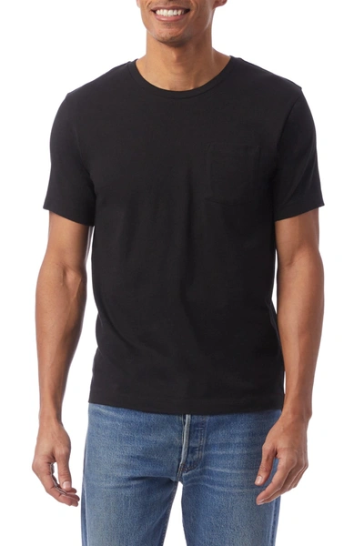 Shop Alternative Go To Pocket T-shirt In Black