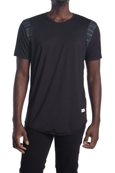 Shop Kinetix Reven Long T-shirt In Black/gray