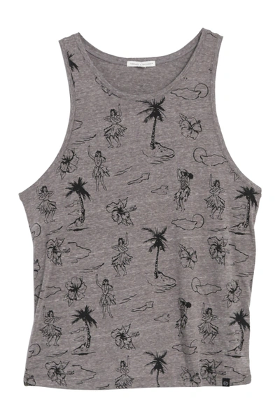 Shop Threads 4 Thought Cody Hula Girls Print Tank Top In Htr