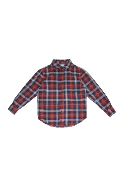 Shop Bear Camp Woven Button-down Shirt In Navy