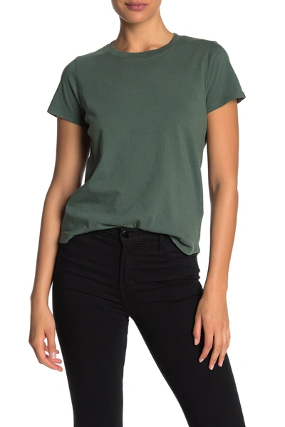 Shop Madewell Vintage Crew Neck T-shirt In Architect Green