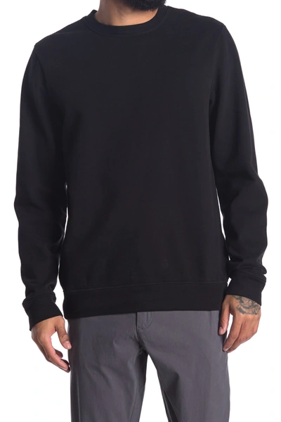 Shop Allsaints Madsen Pullover Sweatshirt In Jet Black