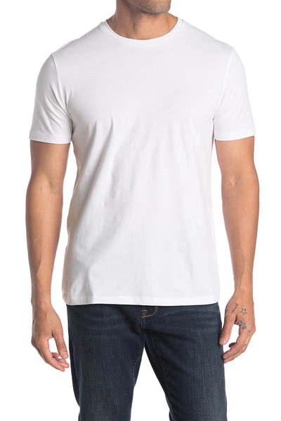 Shop Allsaints Hale Crew Neck T-shirt In Optic White