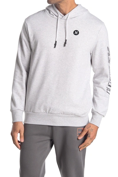 Shop Hurley Fleece Pullover Hoodie In White