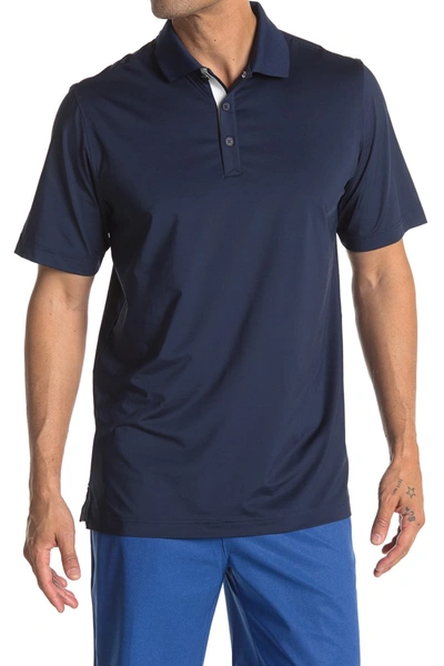 Shop Adidas Golf Adipure Essential Polo In Conavy