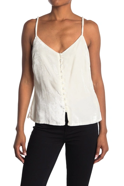 Shop Cupcakes And Cashmere Velvet Cami In Oatmeal