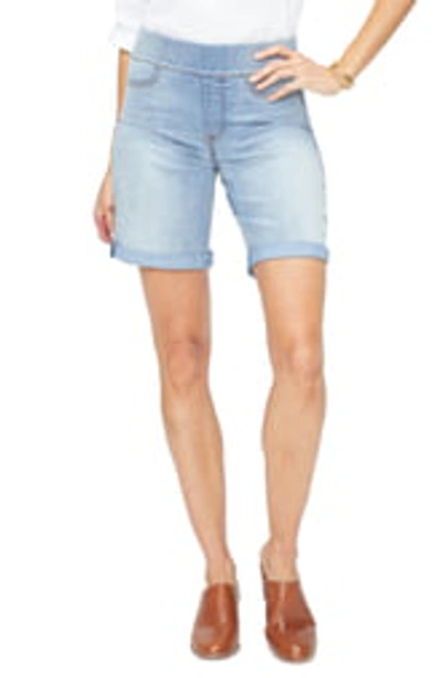 Shop Nydj Pull On Roll Cuff Shorts In Cano