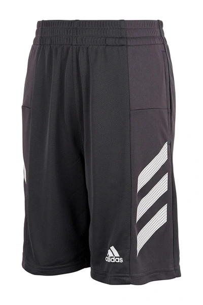 Shop Adidas Originals Pro Sport 3-stripes Shorts In Dk Grey
