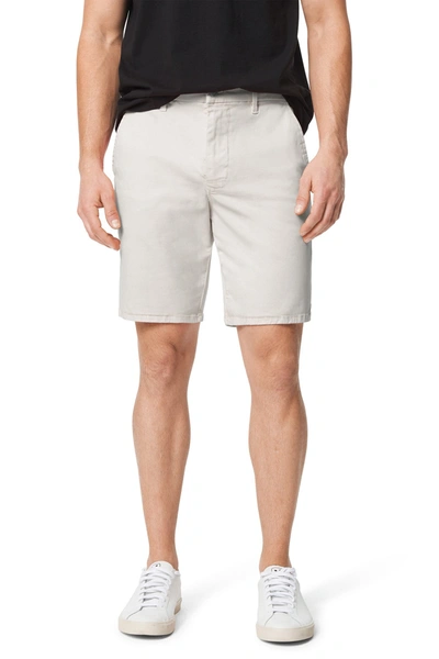 Joe's Jeans Brixton Trouser Shorts In Khaki Wheat