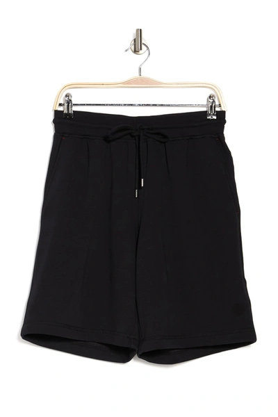 Shop Daniel Buchler Heavy Drawstring Lounge Shorts In Black