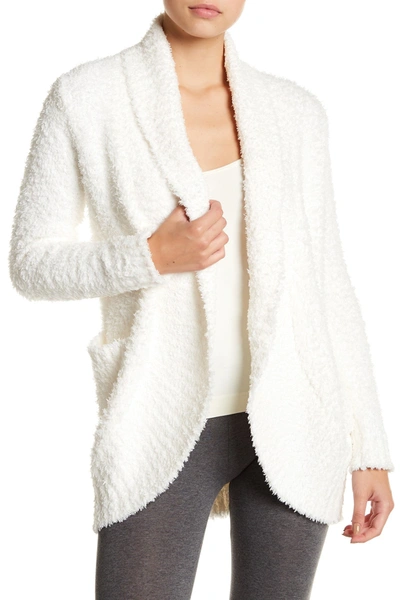 Shop Honeydew Intimates Open Front Knit Cardigan In Ivory