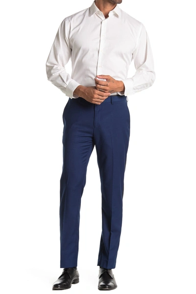 Shop Paisley & Gray Side Stripe Tuxedo Pants In Blue