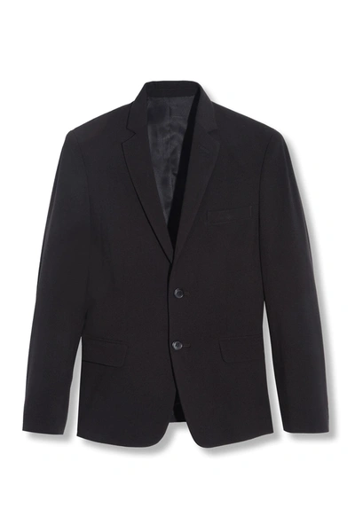 Shop Calvin Klein Infinite Stretch Suit Separate Jacket In 001 Black