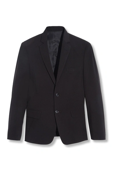 Calvin Klein Infinite Stretch Suit Separate Jacket In 001 Black