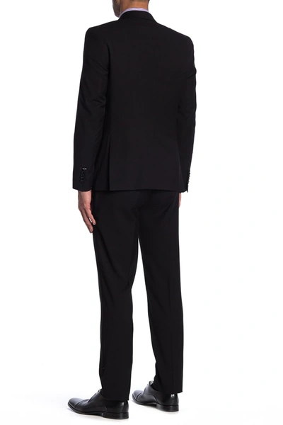 Shop Soul Of London Two-piece Suit In 90 Black