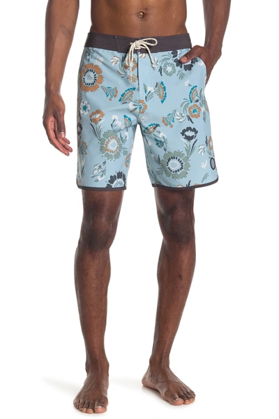 Shop Jack O'neill Heritage Floral Swim Trunks In Pool