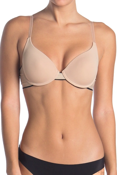 Shop Real Underwear Fusion Ultimate Balconette Bra In Slow/black