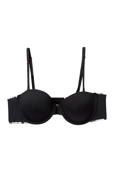 Shop Real Underwear Fusion Ultimate Balconette Bra In Blk Why Bouquet