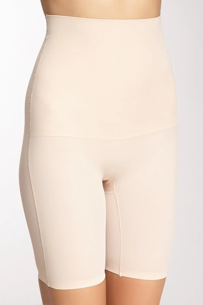 Ultra Smooth Thigh Shaper In Tan