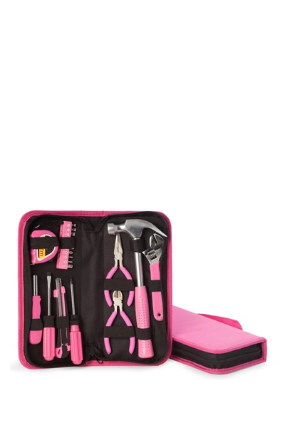 BEY-BERK BEY-BERK PINK LADY'S 20-PIECE TOOL SET 797140504115