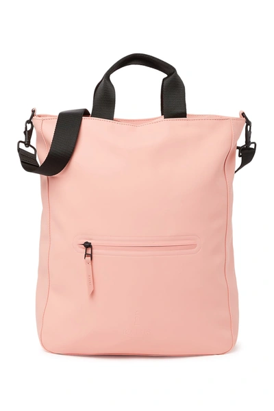 Shop Rains Water Resistant Tote In Coral