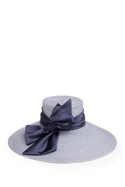 Shop Eugenia Kim Mirabel Straw Hat In Sky Blue