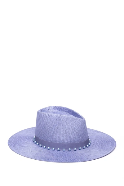 Shop Eugenia Kim Harlowe Hat In Periwinkle