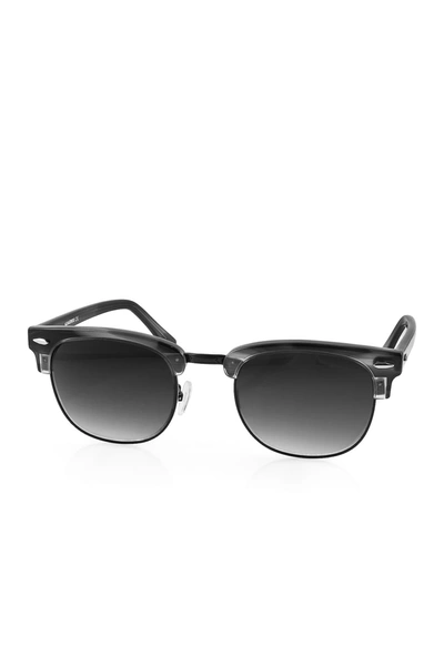 Shop Aqs Milo 49mm Clubmaster Sunglasses In Grey