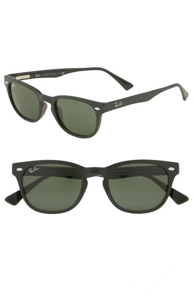 Ray Ban Retro Wayfarer Sunglasses In Black | ModeSens